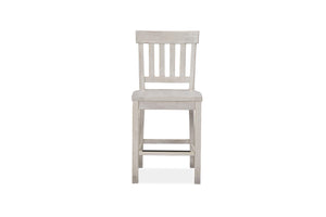 Magnussen Furniture - Bronwyn - Counter Chair (Set of 2) - Alabaster - 5th Avenue Furniture