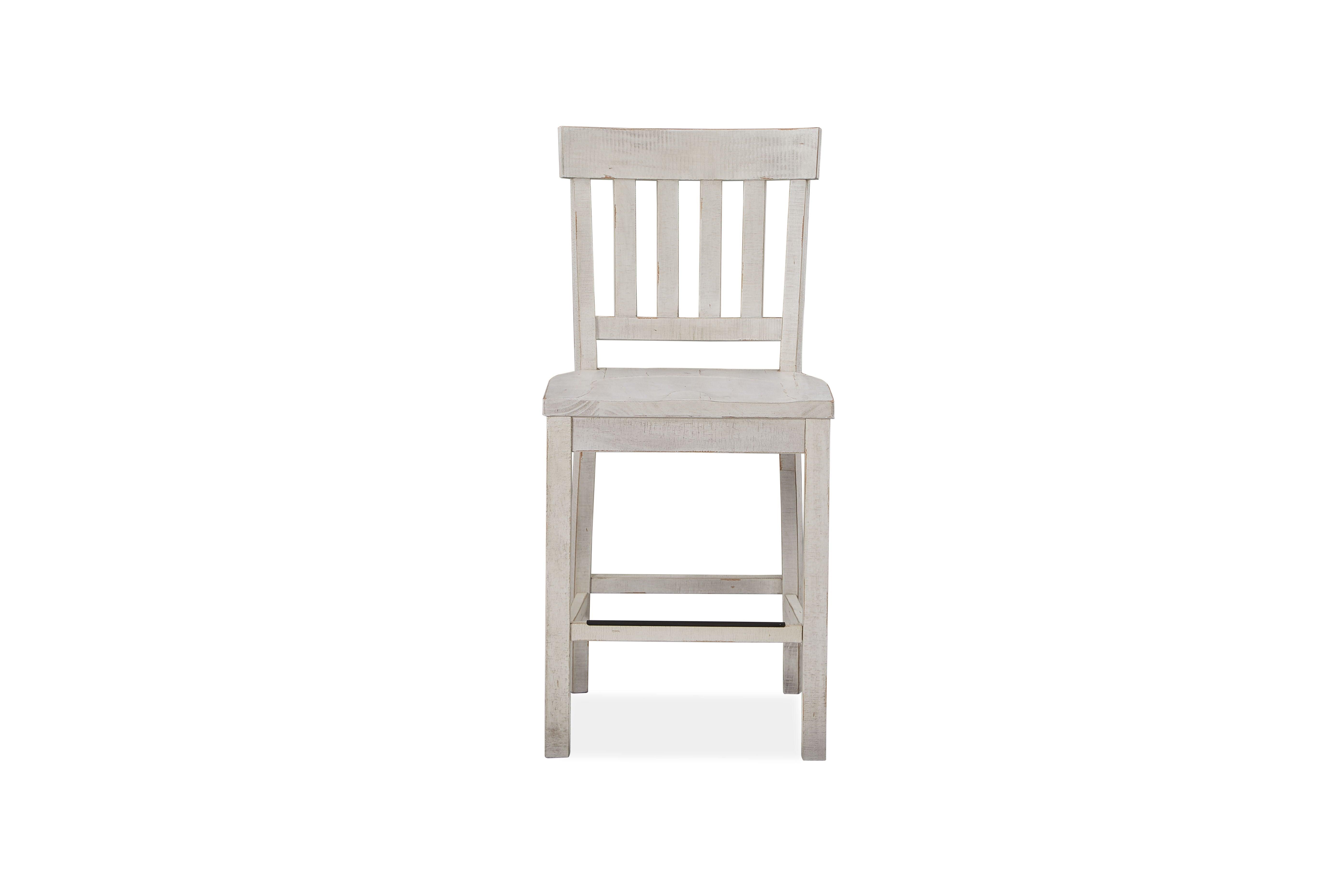 Magnussen Furniture - Bronwyn - Counter Chair (Set of 2) - Alabaster - 5th Avenue Furniture