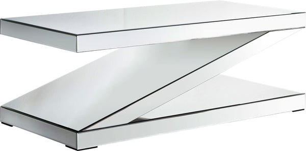 Meridian Furniture - Zee - Coffee Table - Pearl Silver - 5th Avenue Furniture