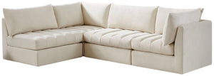 Meridian Furniture - Jacob - 4 Pc. Modular Sectional - 5th Avenue Furniture