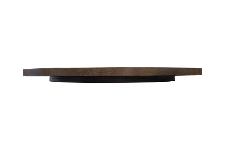 Crown Mark - Ferrara - Lazy Susan - Wood - Brown Dark - 5th Avenue Furniture