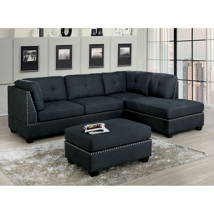 Lita - Sectional - Gray - 5th Avenue Furniture