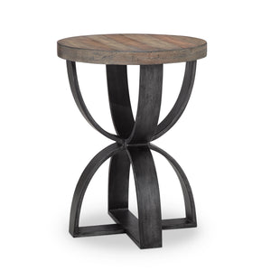 Magnussen Furniture - Bowden - Round Accent Table - Rustic Honey - 5th Avenue Furniture