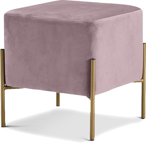 Meridian Furniture - Isla - Stool Ottoman - 5th Avenue Furniture