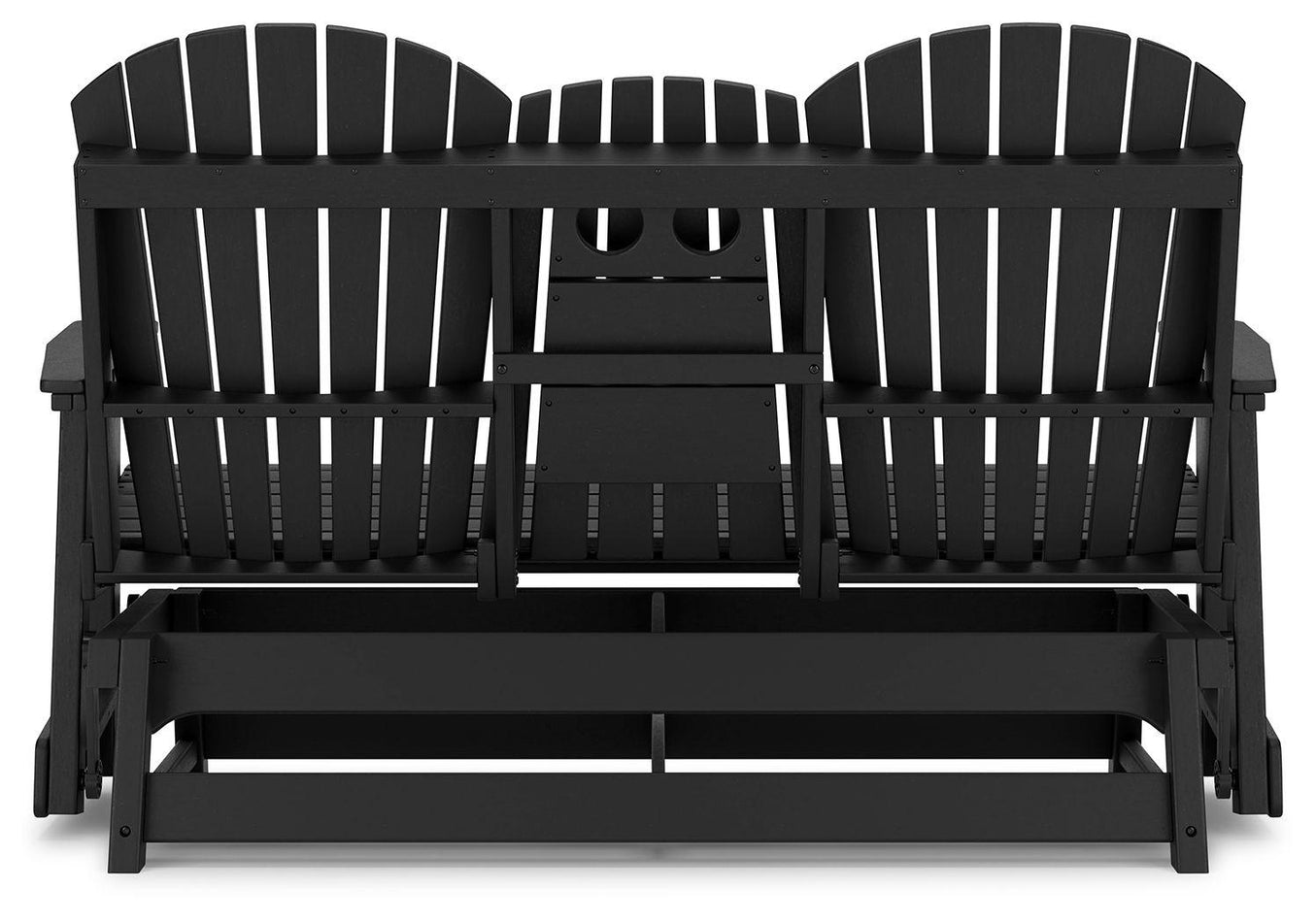 Signature Design by Ashley® - Hyland Wave - Glider Loveseat - 5th Avenue Furniture