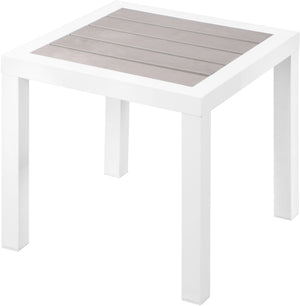 Meridian Furniture - Nizuc - Outdoor Patio End Table - 5th Avenue Furniture