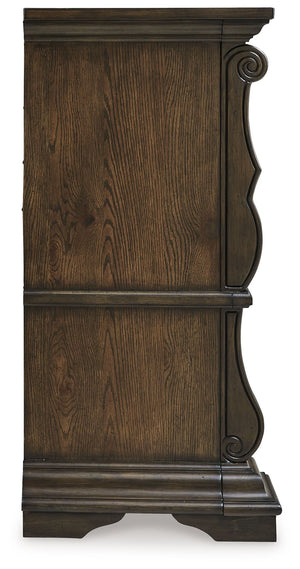 Maylee - Dark Brown - Dresser - 5th Avenue Furniture