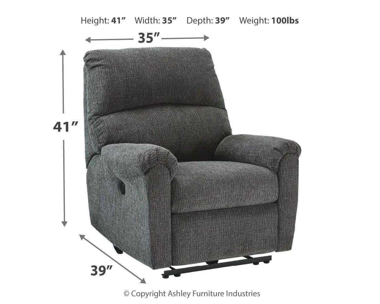 Ashley Furniture - McTeer - Power Recliner - 5th Avenue Furniture