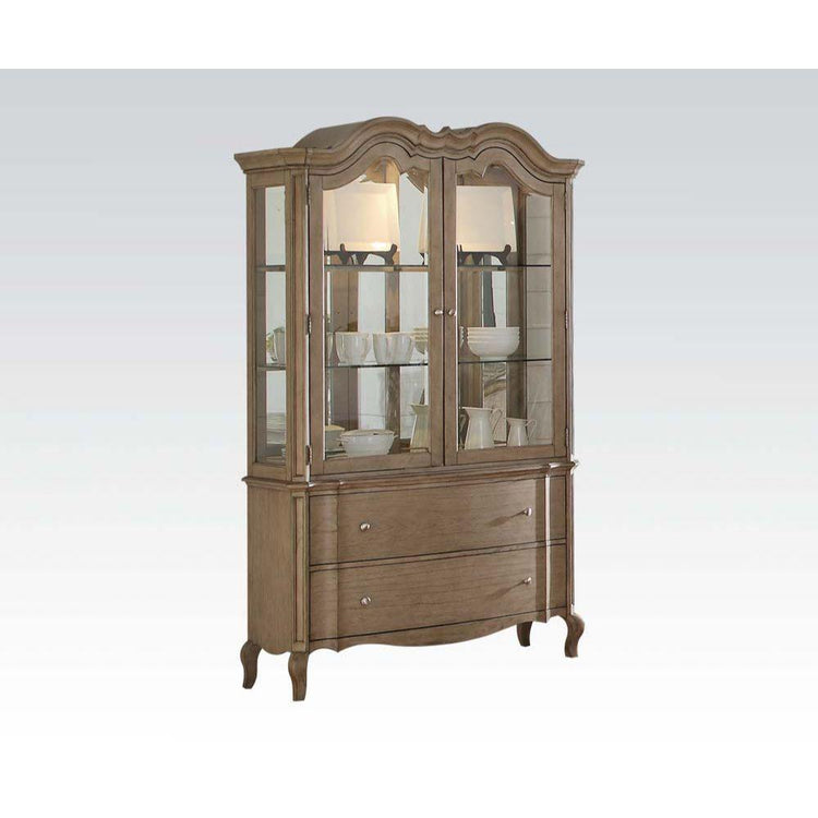 ACME - Chelmsford - Hutch & Buffet - Antique Taupe - 5th Avenue Furniture