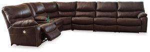 Signature Design by Ashley® - Family Circle - Power Reclining Sectional - 5th Avenue Furniture