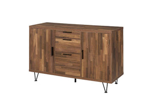 ACME - Pinacle - Cabinet - Walnut Finish - 5th Avenue Furniture