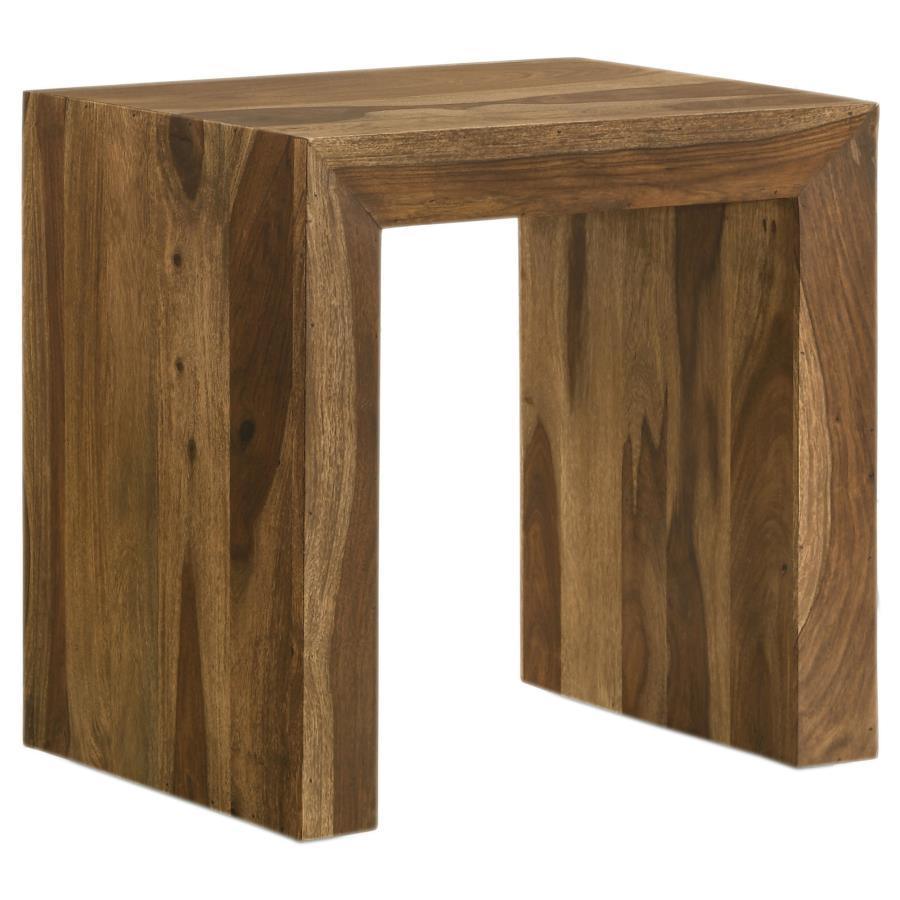 Coaster Fine Furniture - Odilia - Rectangular Solid Wood End Table - Auburn - 5th Avenue Furniture