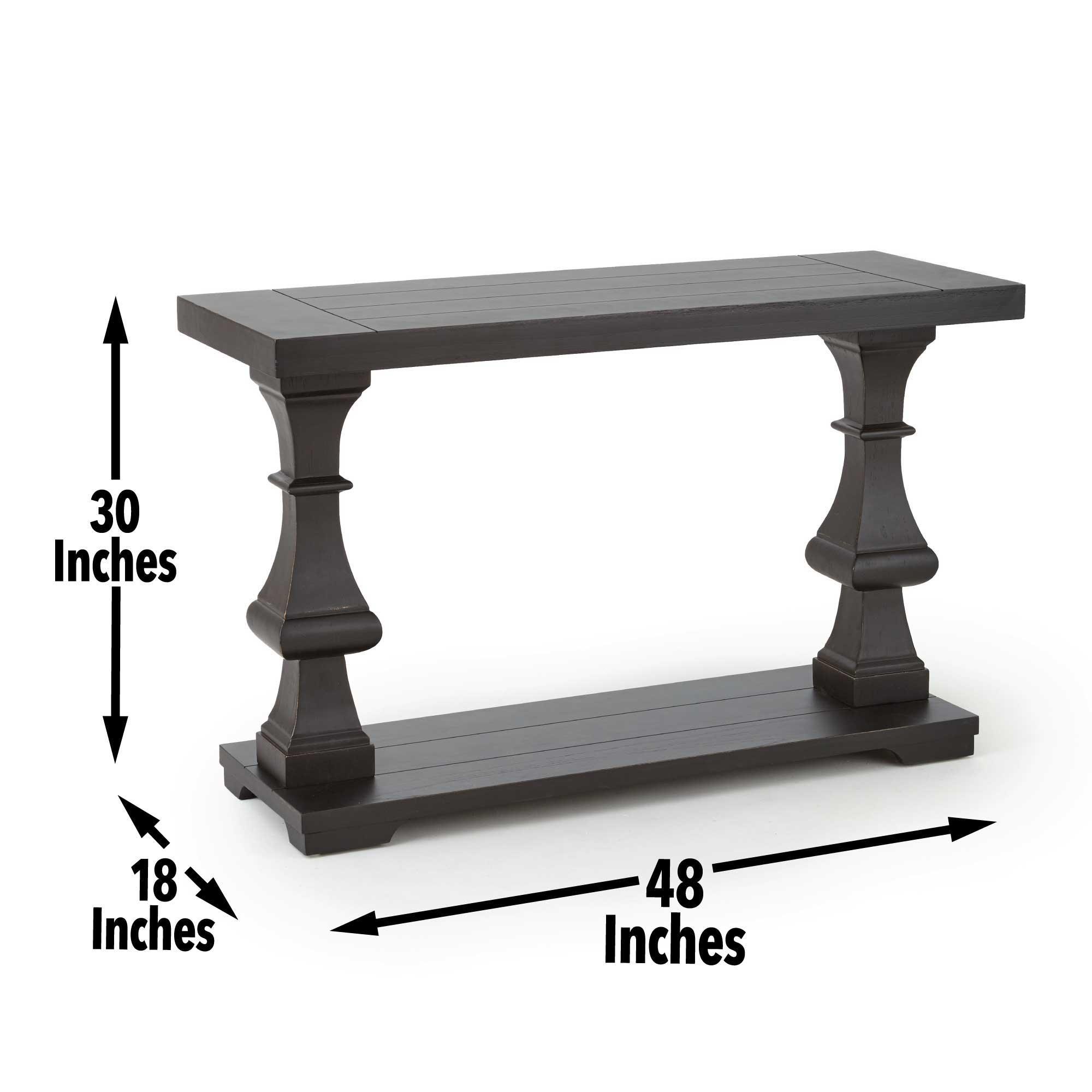 Steve Silver Furniture - Dory - Sofa Table - Brown - 5th Avenue Furniture