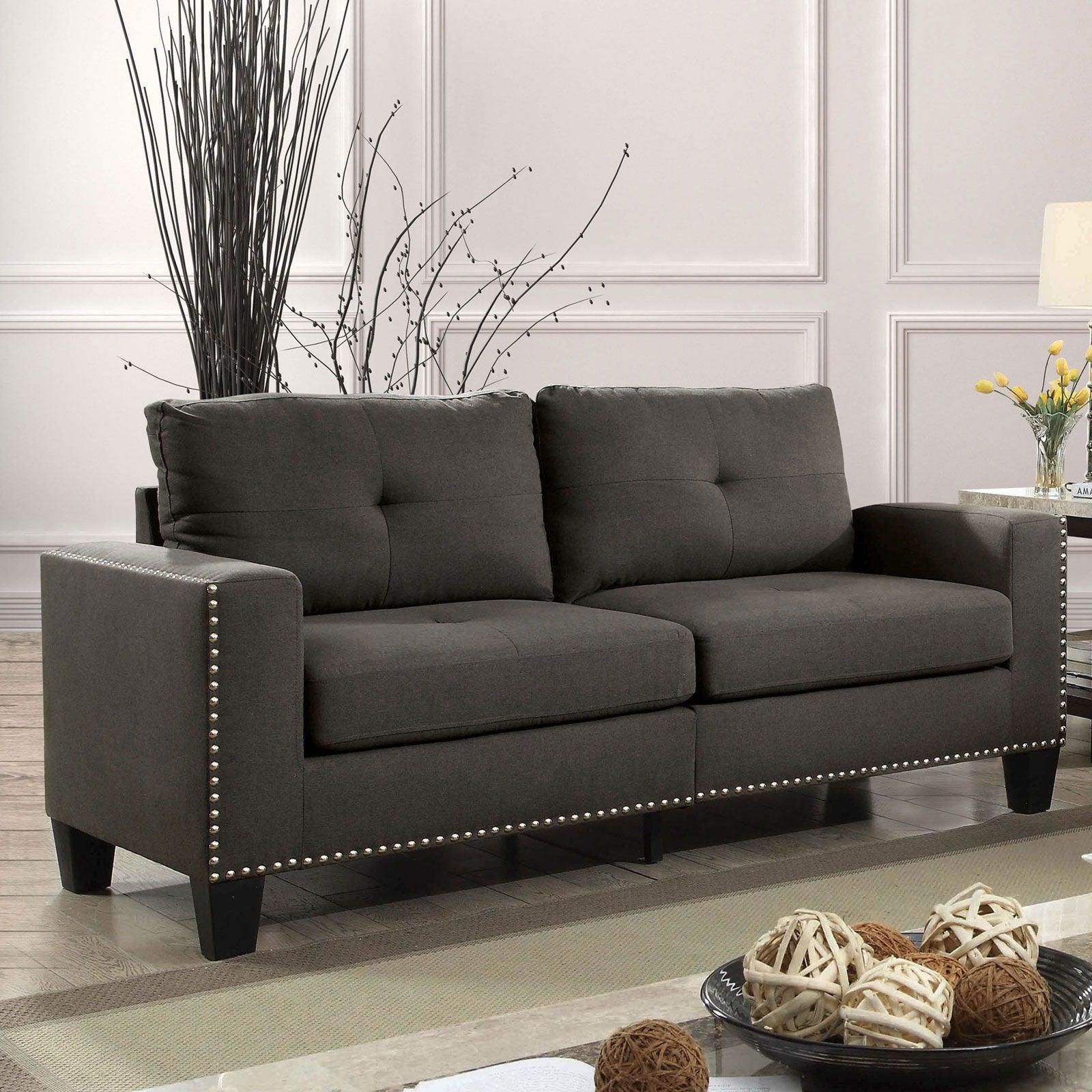 Furniture of America - Attwell - Sofa - Gray - 5th Avenue Furniture