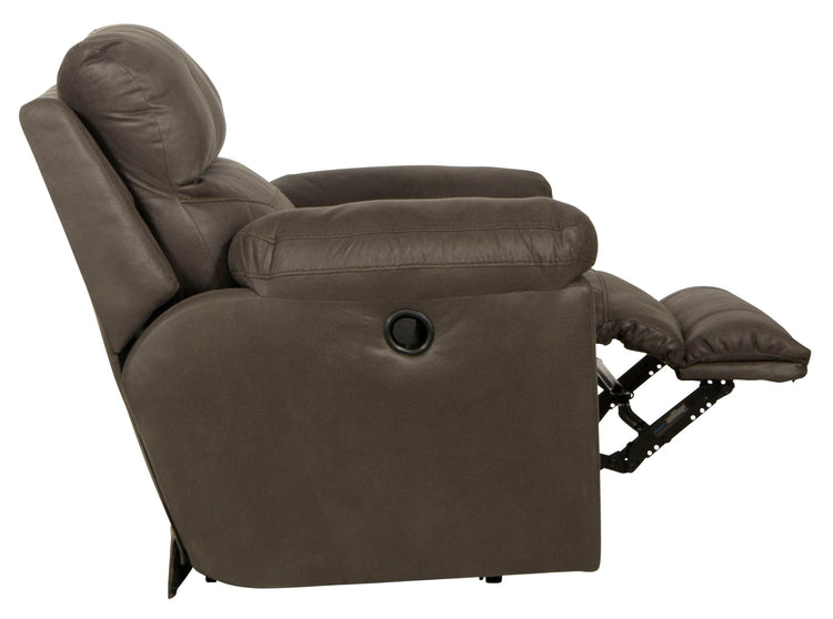 Catnapper - Atlas - Recliner - Charcoal - 5th Avenue Furniture