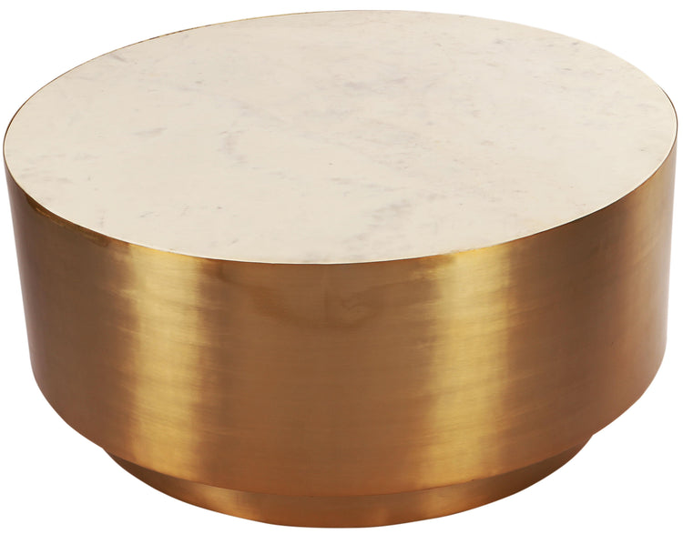 Meridian Furniture - Presley - Coffee Table - Gold - Metal - 5th Avenue Furniture