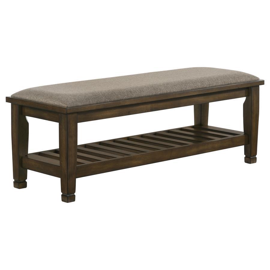 CoasterEssence - Franco - Bench with Lower Shelf - 5th Avenue Furniture