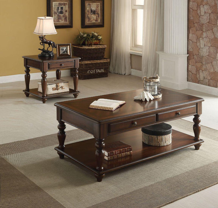 ACME - Farrel - Coffee Table - Walnut - 5th Avenue Furniture