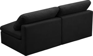 Meridian Furniture - Plush - Modular Armless 2 Seat Sofa - 5th Avenue Furniture