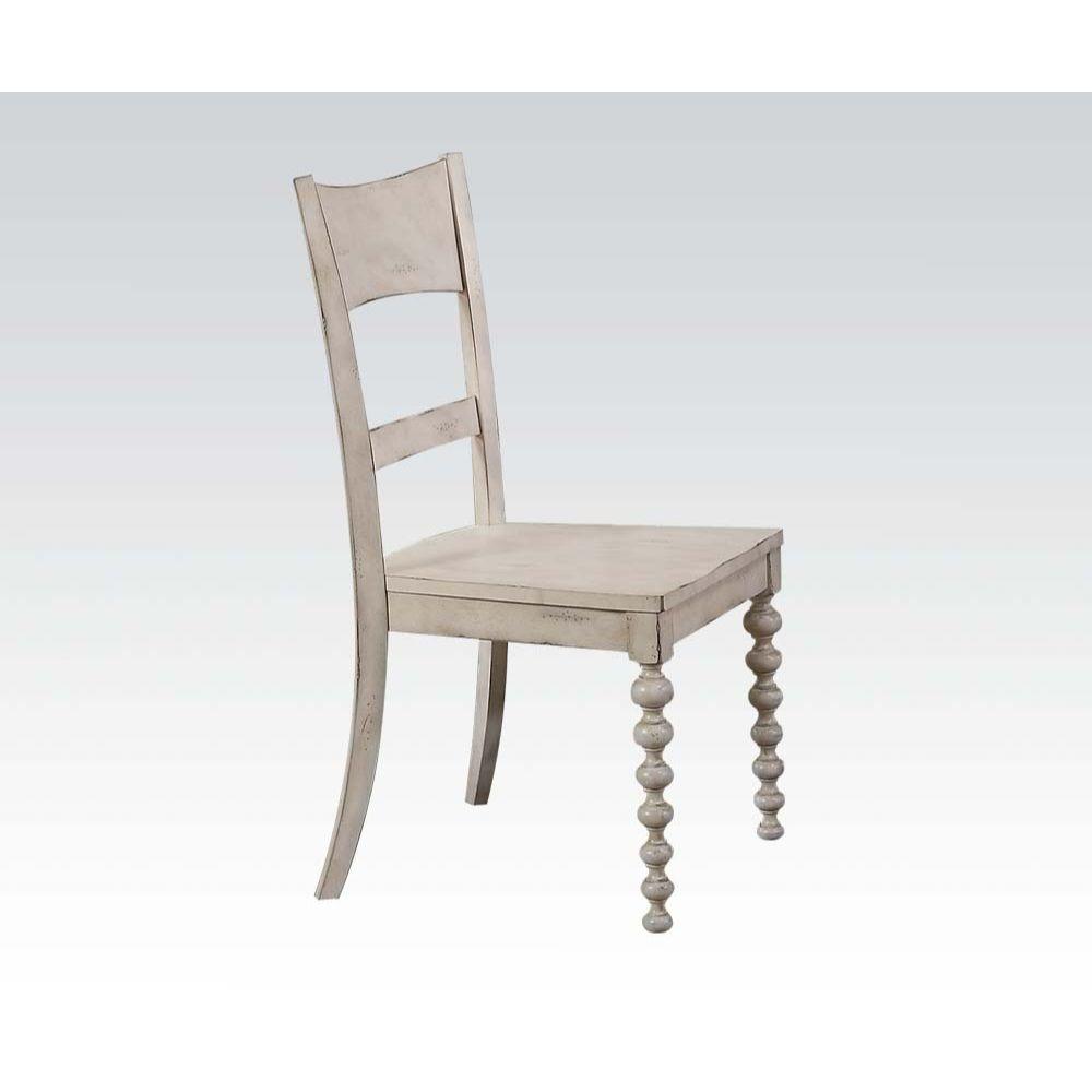 ACME - Coyana - Side Chair (Set of 2) - Antique White - 5th Avenue Furniture