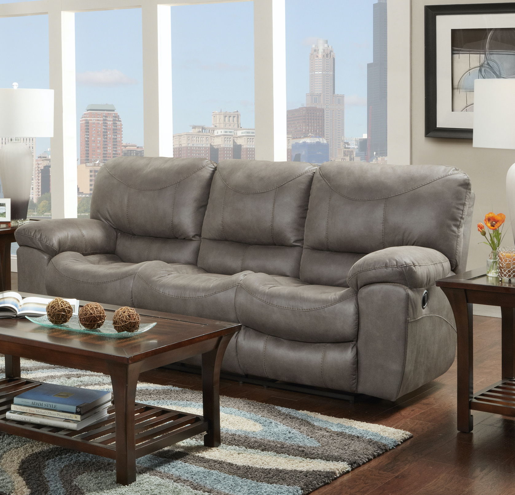 Trent - Reclining Sofa - 5th Avenue Furniture