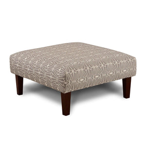 Furniture of America - Parker - Ottoman - Gray / Pattern - 5th Avenue Furniture