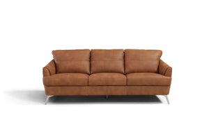 ACME - Safi - Sofa - CapPUchino Leather - 5th Avenue Furniture