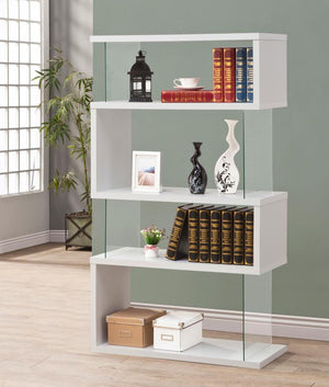 CoasterEveryday - Emelle - 4-tier Bookcase - 5th Avenue Furniture