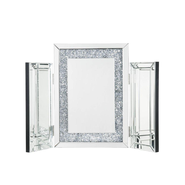 ACME - Noralie - Accent Decor - Mirrored & Faux Diamonds - 22" - 5th Avenue Furniture