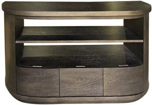 Magnussen Furniture - Bosley - Wood Demilune Sofa Table - Coffee Bean - 5th Avenue Furniture