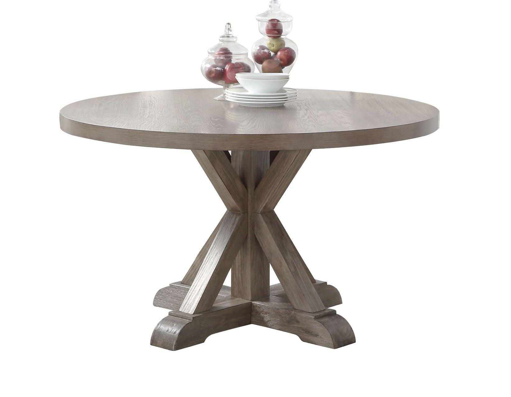 Steve Silver Furniture - Molly - Round Dining Table - 5th Avenue Furniture