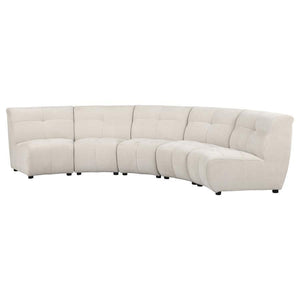 Coaster Fine Furniture - Charlotte - Upholstered Curved Modular Sectional Sofa - 5th Avenue Furniture