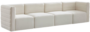 Meridian Furniture - Quincy - Modular 4 Seat Sofa - 5th Avenue Furniture