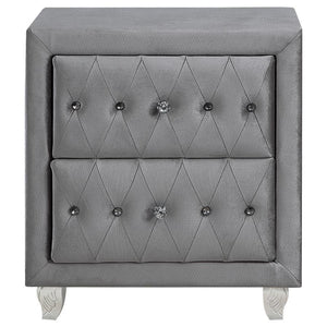CoasterEssence - Deanna - 2-drawer Rectangular Nightstand - 5th Avenue Furniture