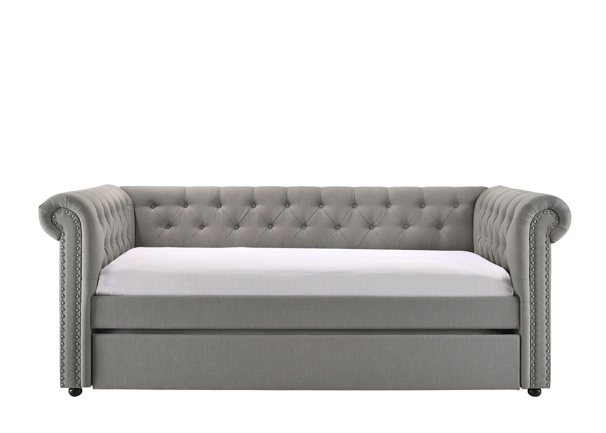 Crown Mark - Ellie - Daybed - Gray - 5th Avenue Furniture