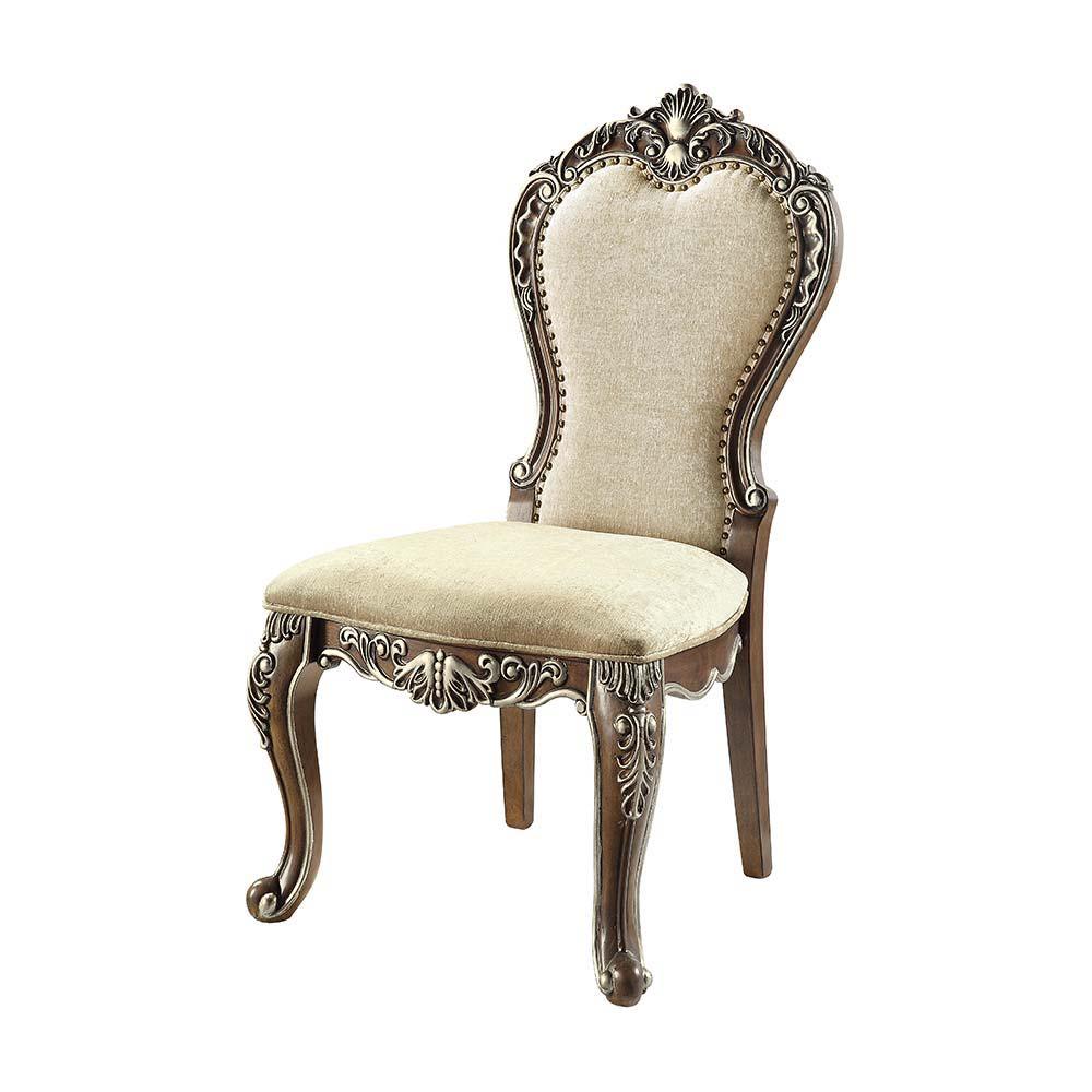 ACME - Latisha - Side Chair (Set of 2) - Antique Oak Finish - 5th Avenue Furniture