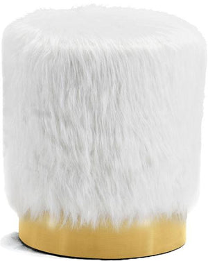 Meridian Furniture - Joy - Stool Ottoman - 5th Avenue Furniture