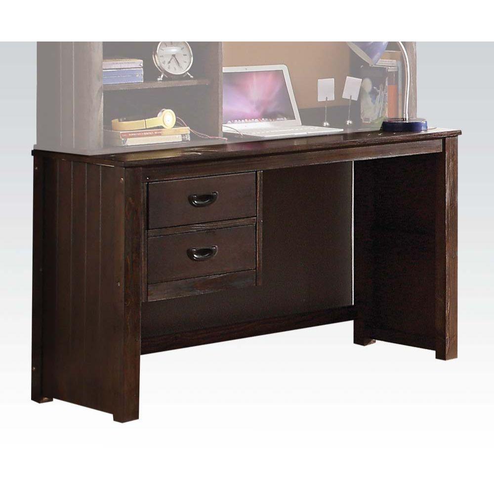 ACME - Hector - Desk - Antique Charcoal Brown - 5th Avenue Furniture
