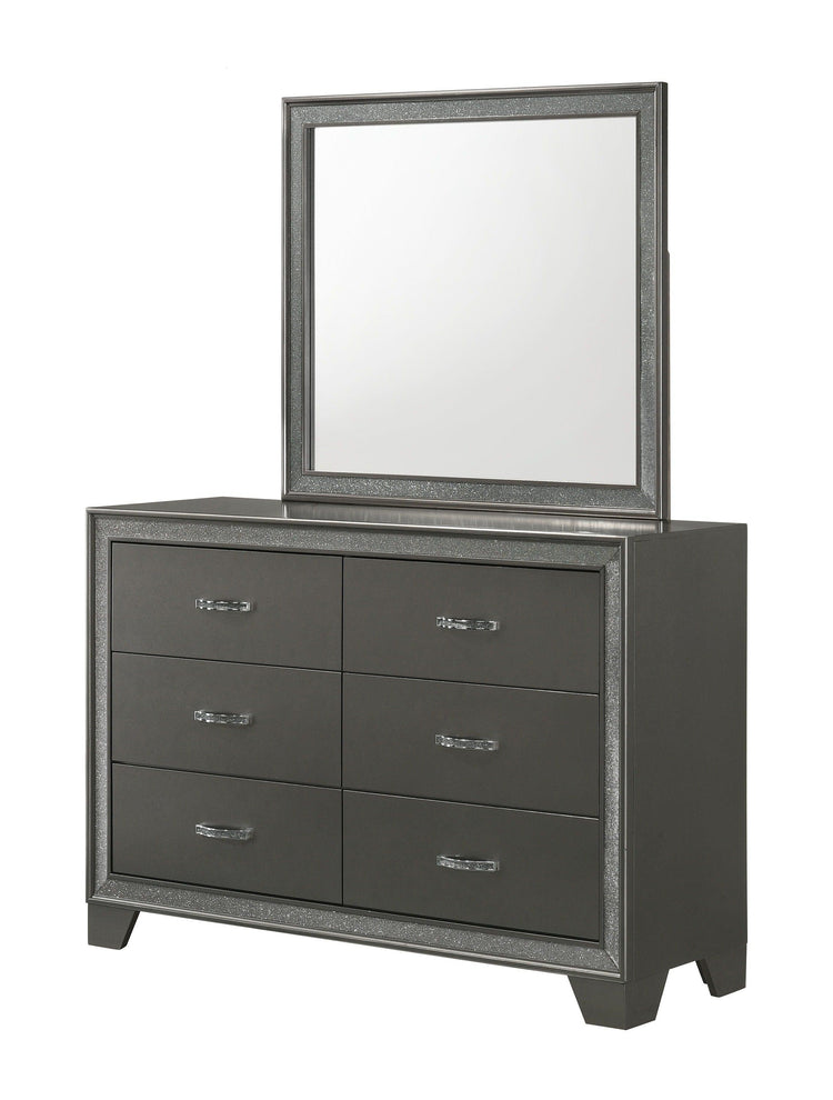 Crown Mark - Kaia - Dresser & Mirror - 5th Avenue Furniture