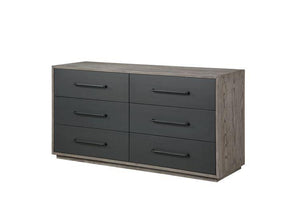 ACME - Estevon - Dresser - Gray Oak Finish - 5th Avenue Furniture