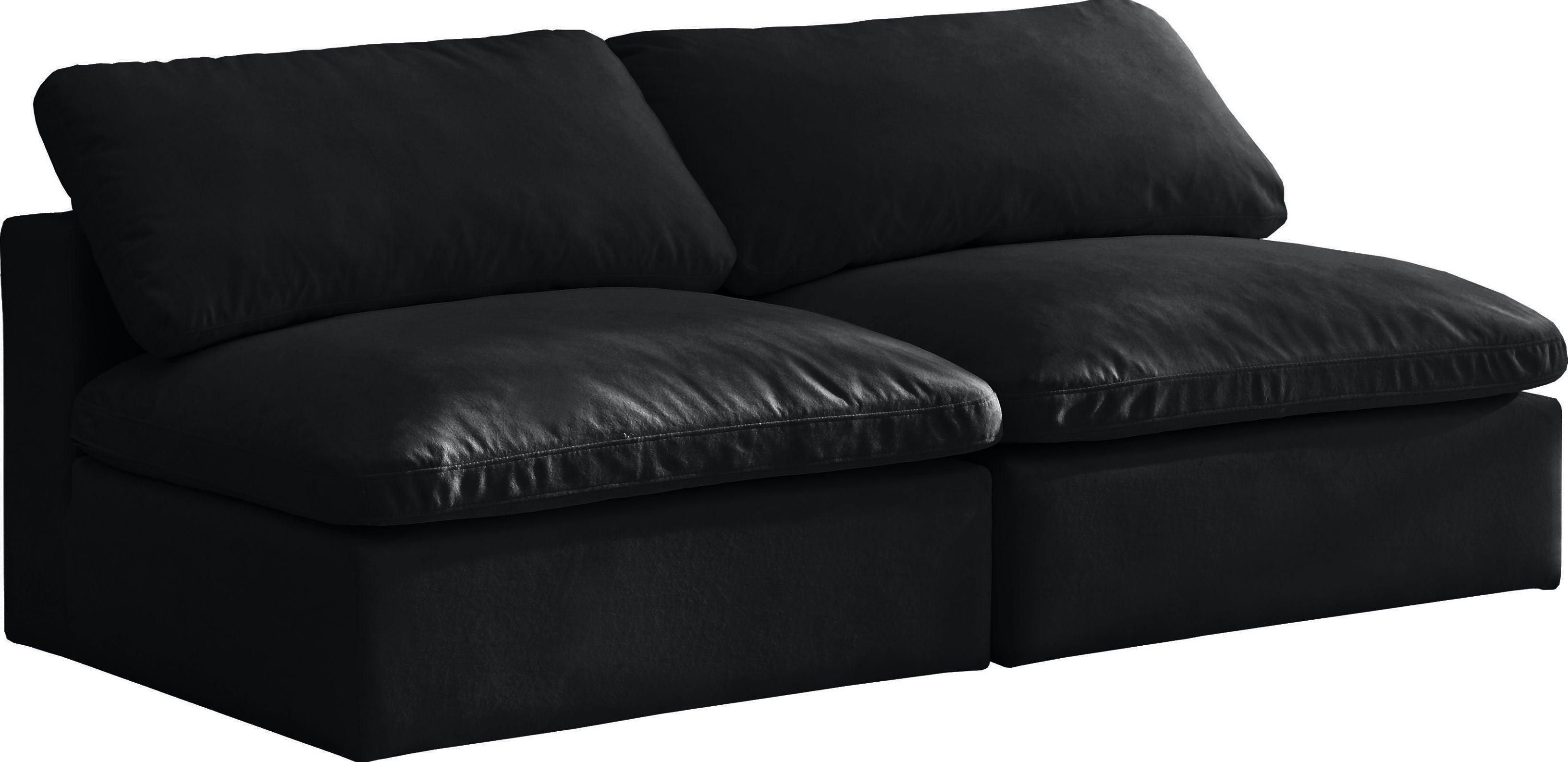 Meridian Furniture - Cozy - Modular Armless 2 Seat Sofa - 5th Avenue Furniture