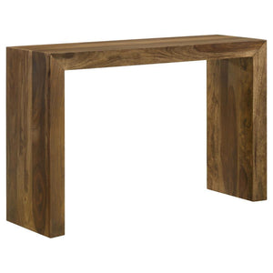 Coaster Fine Furniture - Odilia - Rectangular Solid Wood Sofa Table - Auburn - 5th Avenue Furniture