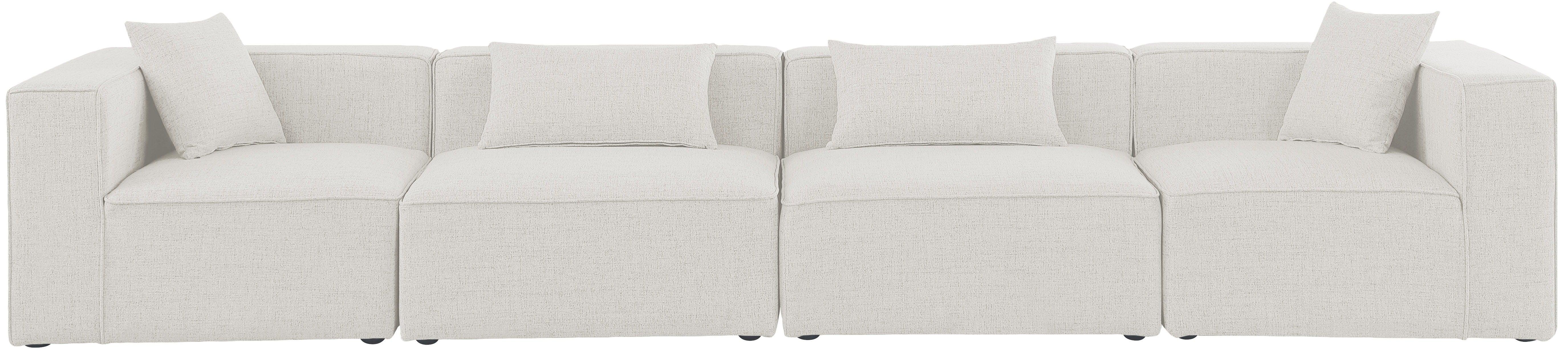 Meridian Furniture - Cube - Modular Sofa 4 Seats - 5th Avenue Furniture