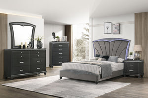 Crown Mark - Frampton - Chest - Gray - 5th Avenue Furniture