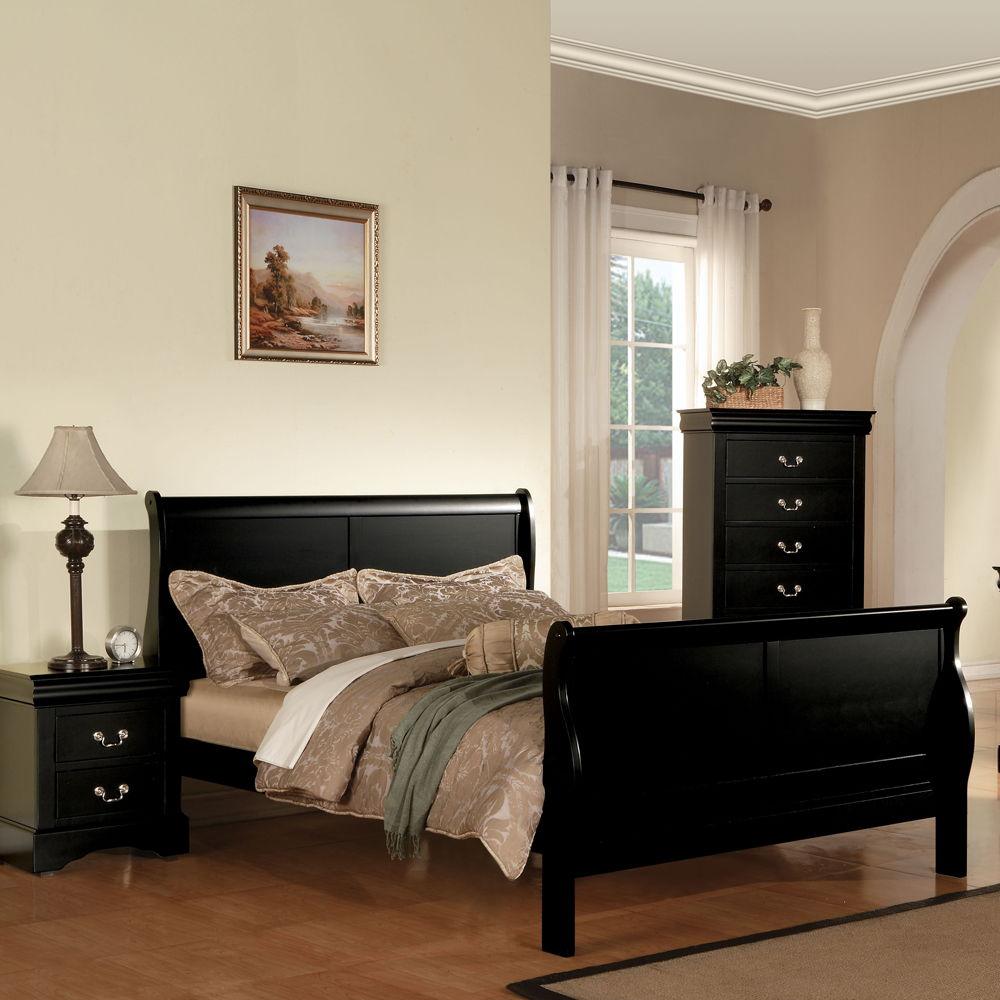 ACME - Louis Philippe III - Bed (FB 34"H) - 5th Avenue Furniture