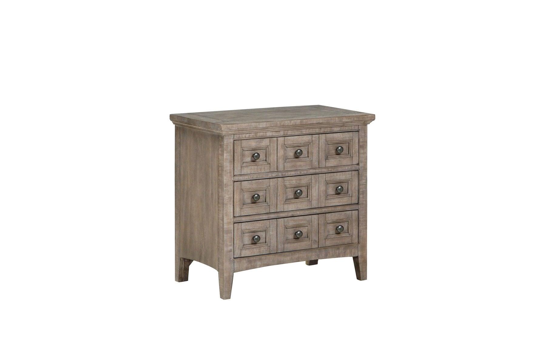 Magnussen Furniture - Paxton Place - Wood Drawer Nightstand - Dove Tail Grey - 5th Avenue Furniture