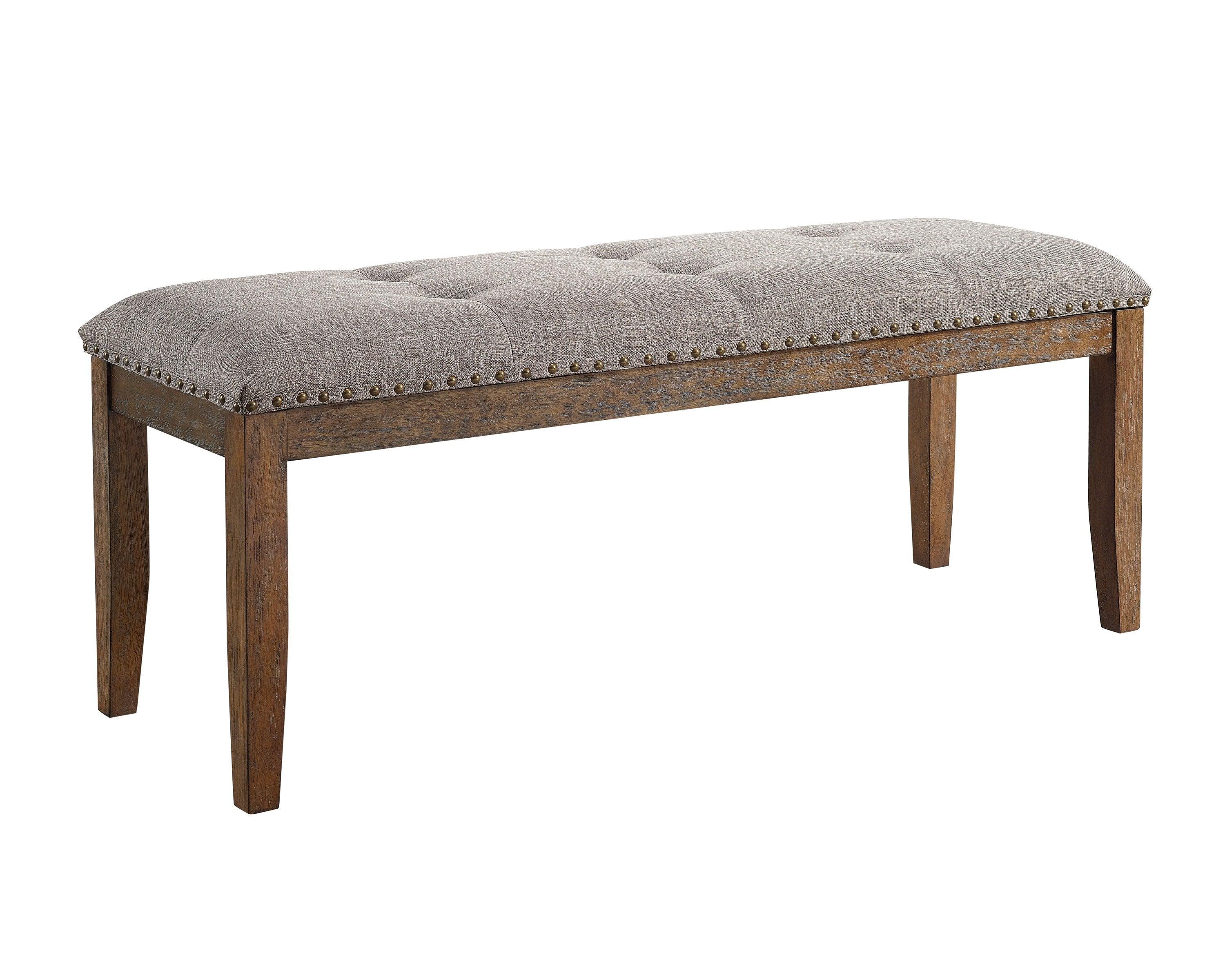 Crown Mark - Vesper - Bench - Gray - 5th Avenue Furniture