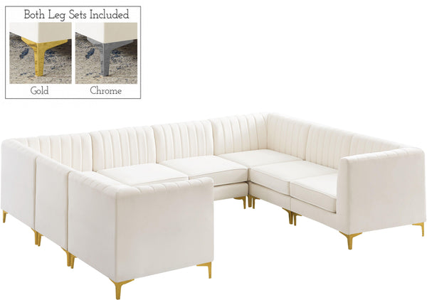 Meridian Furniture - Alina - Modular Sectional - 5th Avenue Furniture