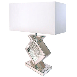 Furniture of America - Desma - Table Lamp - Champagne / White - 5th Avenue Furniture