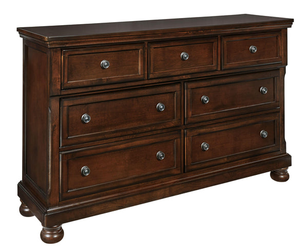 Ashley Furniture - Porter - Dresser, Mirror - 5th Avenue Furniture